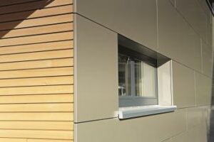 Lepený fasádní systém Prefa Reynobond