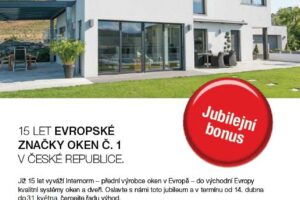 Internorm slaví 15 let v České republice