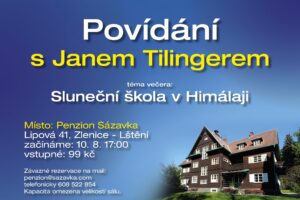 Povídání s Janem Tilingerem – Sluneční škola v Zanskaru