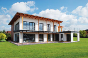 Vzorový dům společnosti ATRIUM v Plzni s deskami fermacell Powerpanel H2O