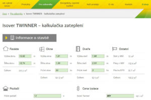 Vyzkoušejte kalkulační program Isover Twinner a spočítejte si rozdíl v ceně zateplení