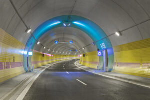 Na stěnách tunelu Blanka jsou exkluzivní obklady značky RAKO