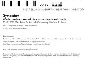 Diskuse a sympózium o budoucnosti Negrelliho viaduktu