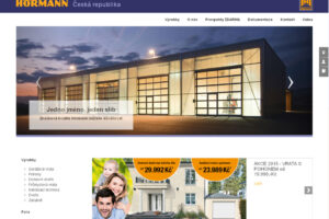 Hörmann spustil nový web, který podporují i chytré telefony
