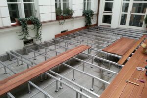 Konstrukční systémy Terafix a Hafix pro terasy a fasády