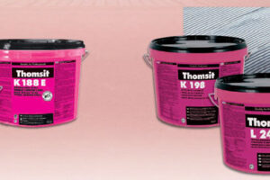 Další výrobky Thomsit s certifikátem nízkých emisí EC1