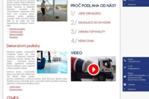 Nový web Podlaha.cz – vše o litých podlahách