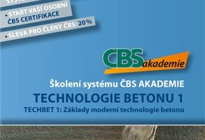 Školení Technologie betonu 1 – Základy moderní technologie betonu