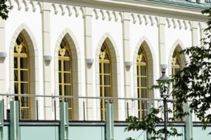 Rekonstrukce a dostavba oranžérie zámku Opinogóra s výrobky PREFA Aluminiumprodukte