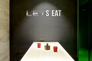 Dlaždice RAKO v moderních kancelářích LETLED v Kyjevě