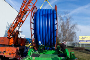 Technologie Compact Pipe pro přivaděč vody na Kroměřížsku