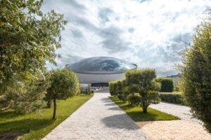 Ohřev venkovních ploch prvky ECOFLOOR a ECOFILM prokazuje své výhody i v Kazachstánu