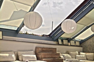 Velká posuvná střešní okna Solara PERSPEKTIV