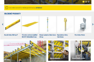 Shop.doka.com přináší nové možnosti v nákupu a nájmu bednicí techniky