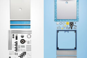 Plochá sprchová vanička Geberit Setaplano