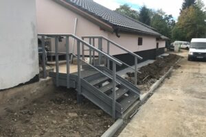 Kompozitní konstrukce MEA v rekonstruované čistírně odpadních vod v Řitce