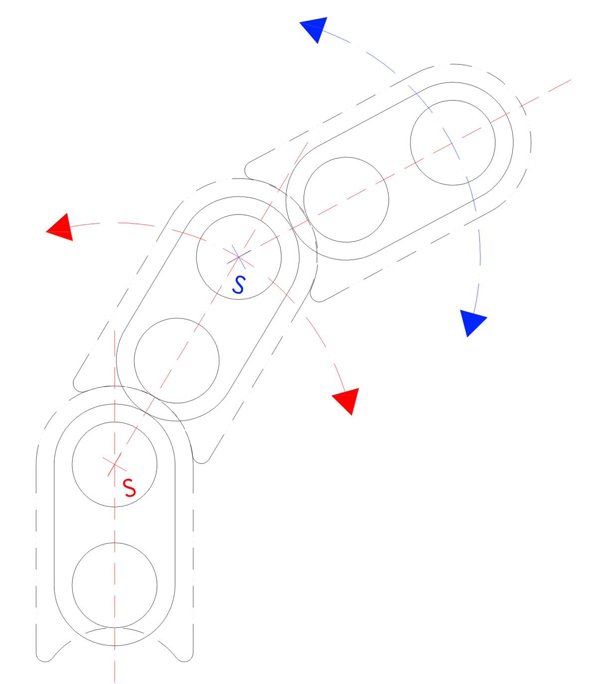Princip kladení tvarovek při řešení obloukové části zdiva Princip kladení tvarovek při řešení obloukové části zdiva