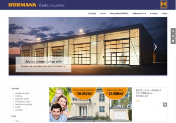 Hörmann spustil nový web