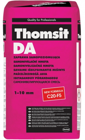 Stěrka Thomsit DA nyní v pevnostní třídě C 20