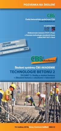 Školení Technologie betonu 2