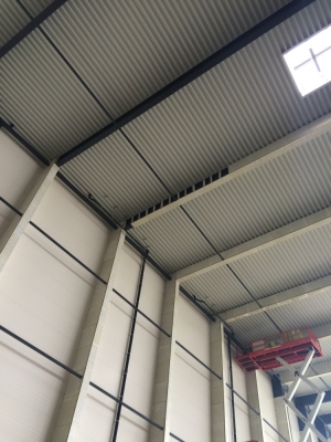 Nosné ocelové konstrukce s protipožárním obkladem ISOVER FireProtect®