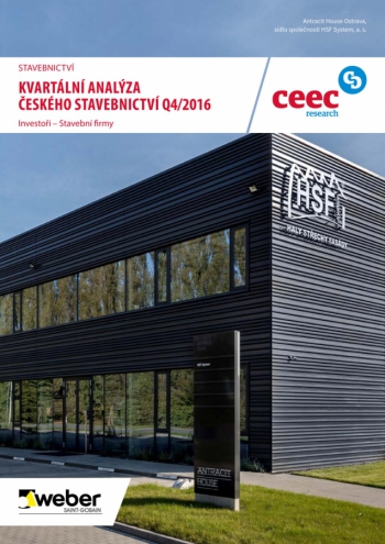 Kvartální analýza českého stavebnictví Q4/2016