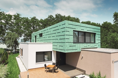 Plech Prefalz – patina zelená nově se zárukou 40 let 