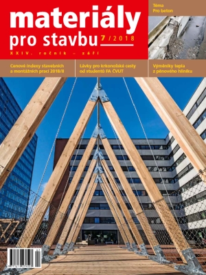 Materiály pro stavbu 7/2018
