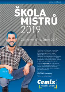 Startuje osmý ročník Školy mistrů LB Cemix