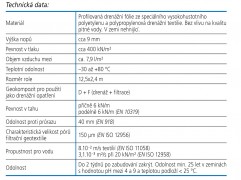 Technická data